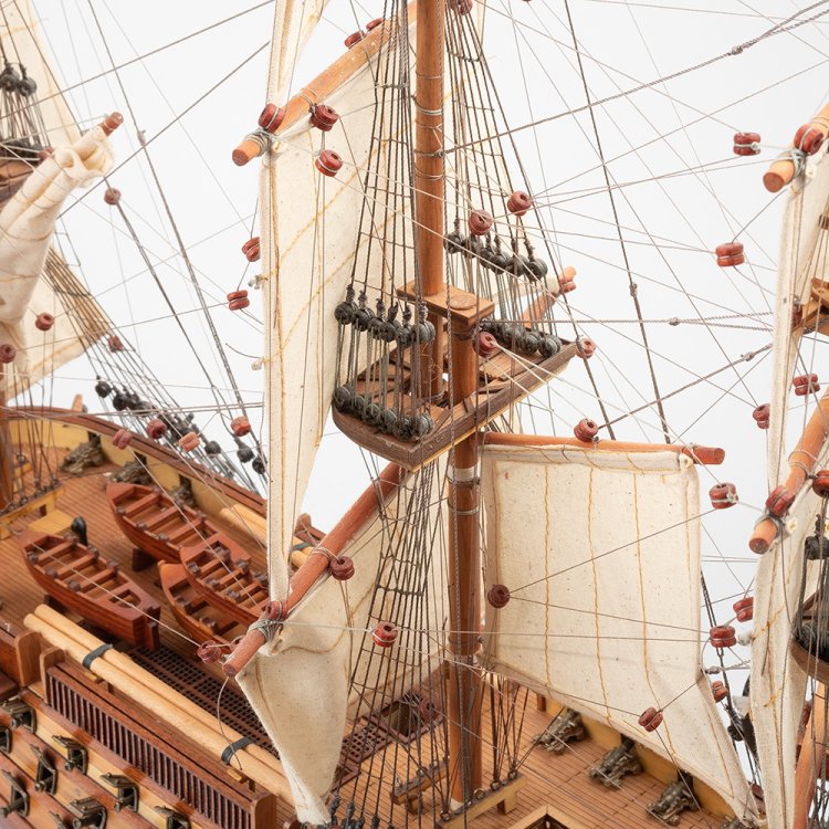 Модель корабля Двенадцать Апостолов 77 см, фото 8