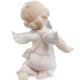 Статуэтка из фарфора Ангелочек с конвертиком Pavone JP-20/18, фотография со спины