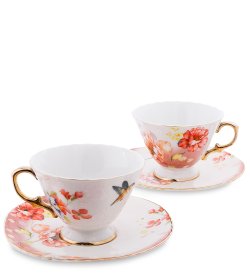 Чайный набор из фарфора на 2 персоны Изола-Белла