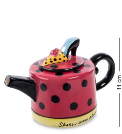 Заварочный чайник из керамики Туфельки