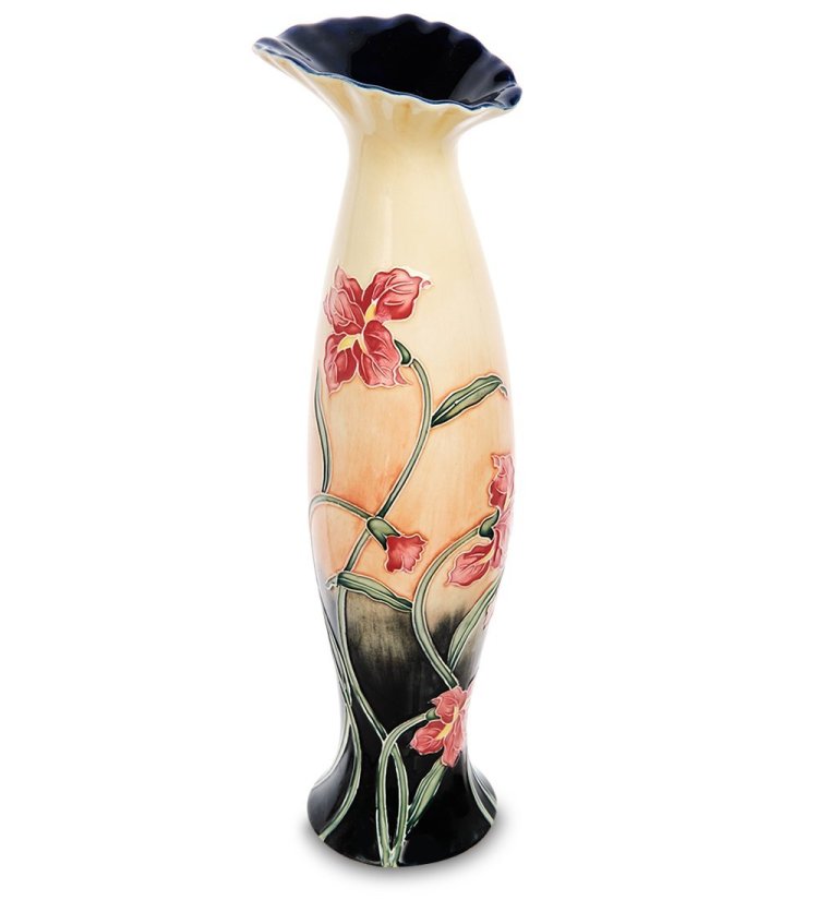Ваза для цветов из фарфора Цветок Ночной Романтики Pavone JP-160/ 2, оборотная сторона