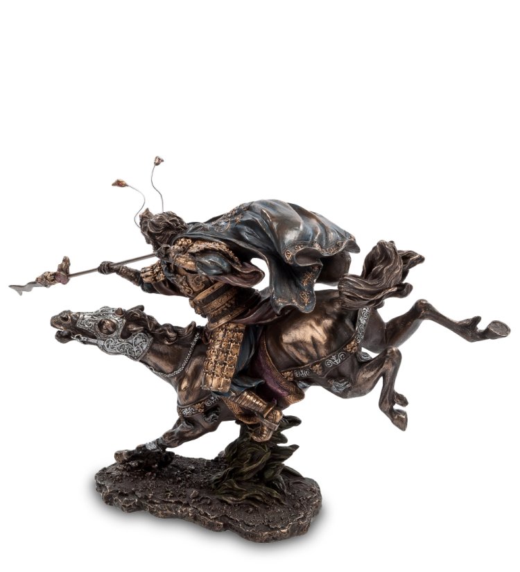 Статуэтка Китайский воин - Защита Veronese WS-427, оборотная сторона