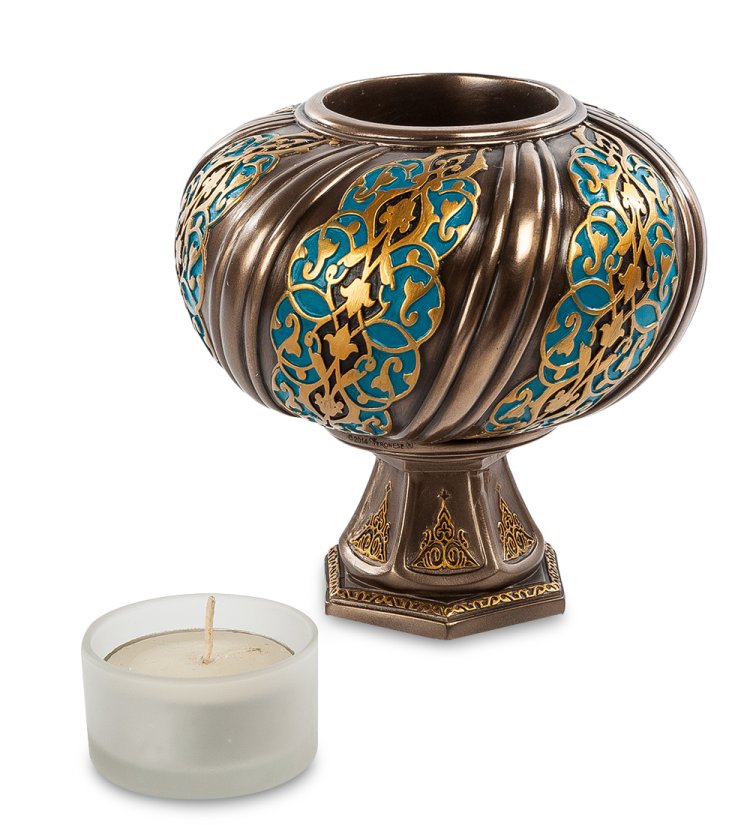 Подсвечник с орнаментом Veronese WS-532, разборный вид