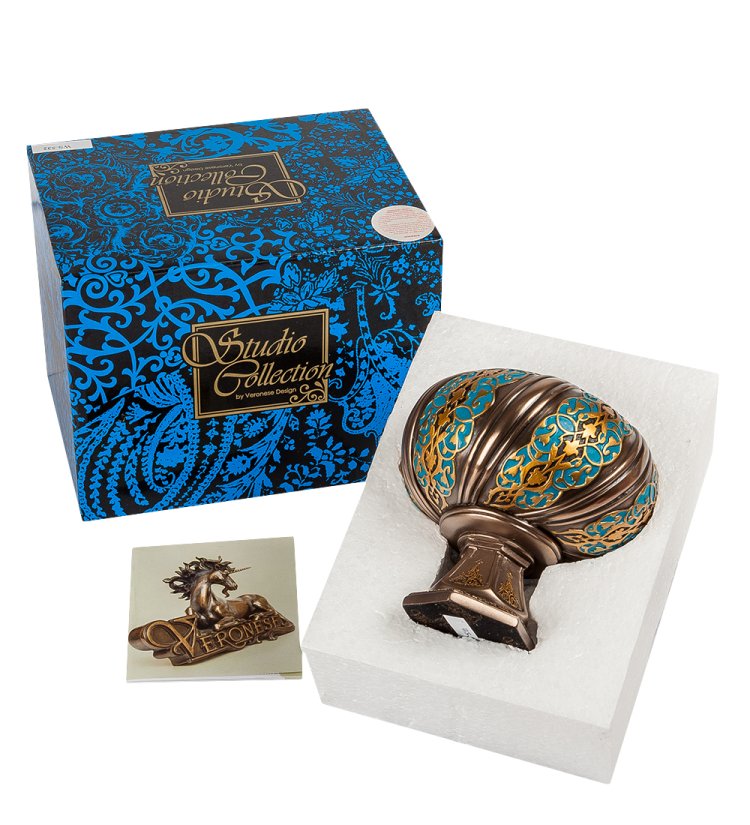 Подсвечник с орнаментом Veronese WS-532, упаковочный вид