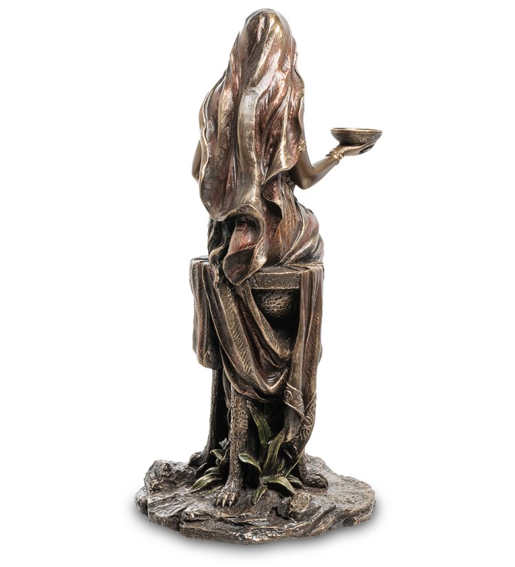 Статуэтка Пифия Veronese WS-855, оборотная сторона