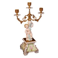 Подсвечник на три свечи Мальчик