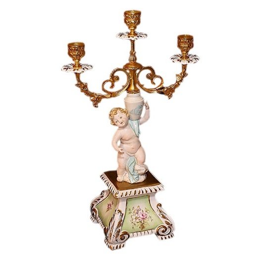 Подсвечник на три свечи Мальчик