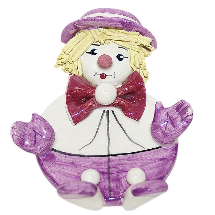 Магнит Клоун с бабочкой