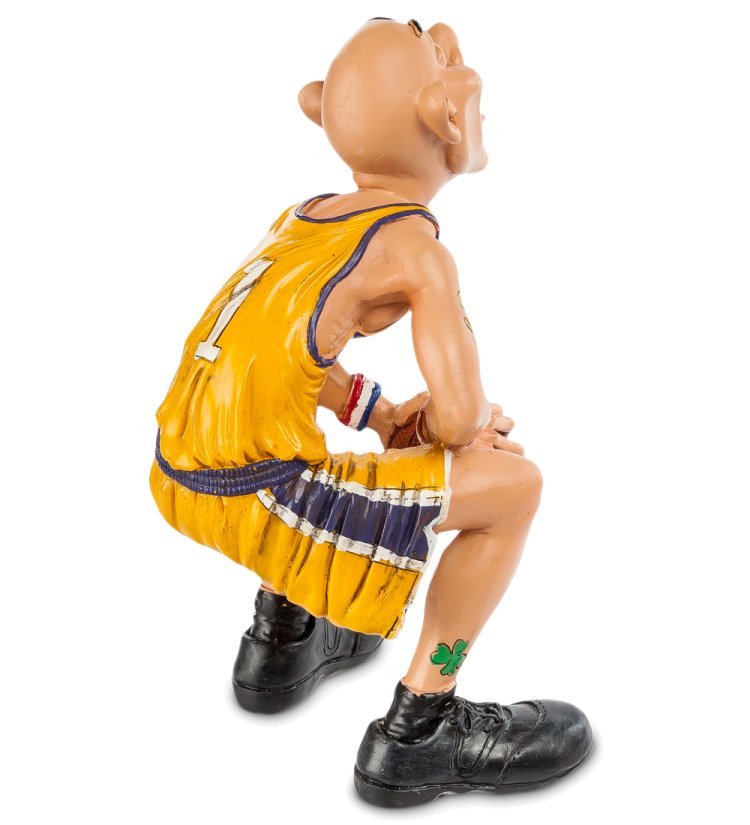 Большая Фигурка Баскетболист В предвкушении... The Comical World of Stratford RV-209, оборотная сторона