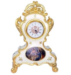 Настольные часы из керамики коллекция Барокко