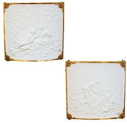 Бра из фарфора Романтическая аппликация