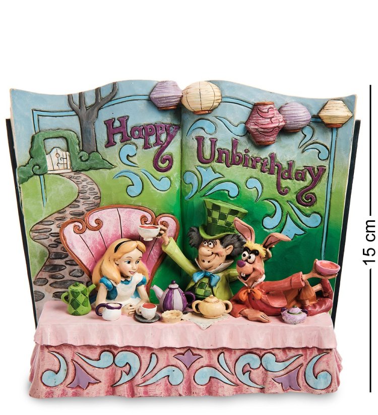 Статуэтка Алиса в стране чудес - Книга сказок Disney Traditions, портретный вид