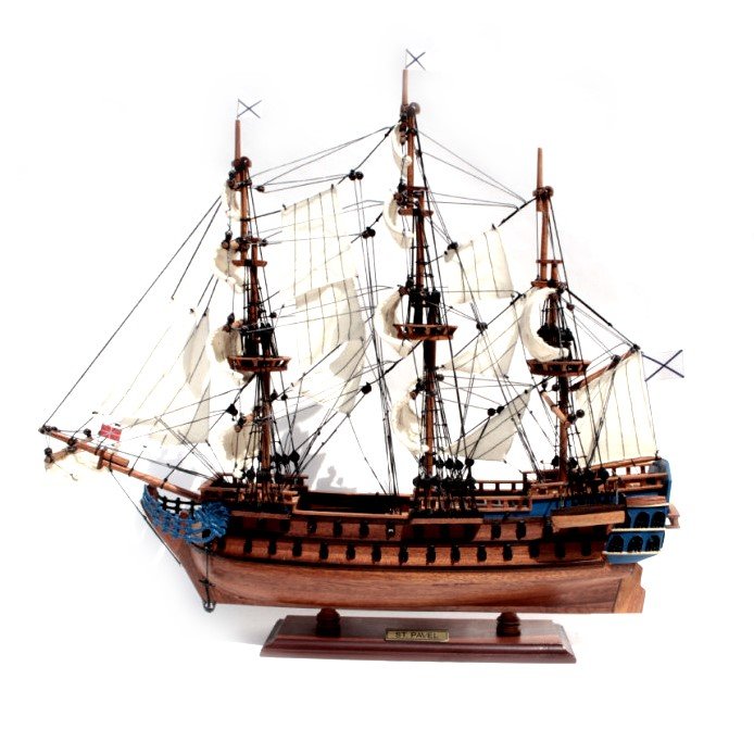 Модель парусника Святой Павел, Россия, 52 см, TS-0096-P-40, фотография 5