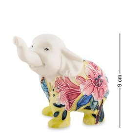 Статуэтка из фарфора Слоненок с хоботом вверх