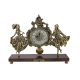 Настольные Часы из бронзы с маятником Пастораль, золотые Bello De Bronze BP-27004-D