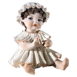 Фарфоровая Статуэтка кукла Аделина