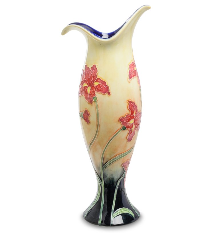 Ваза для цветов из фарфора Розовые Цветы Pavone JP-170/ 1, фотография с обратной стороны