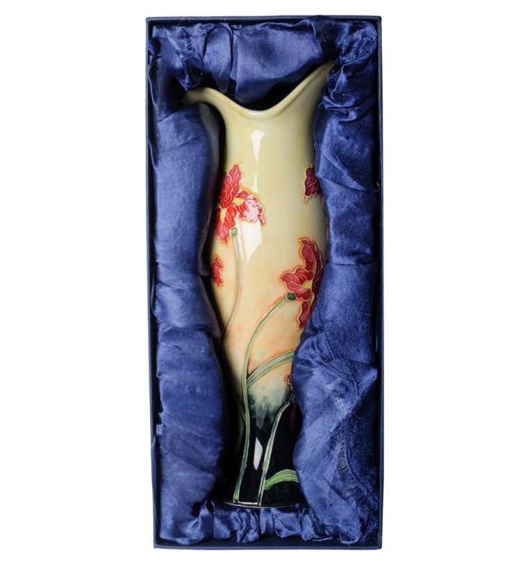 Ваза для цветов из фарфора Розовые Цветы Pavone JP-170/ 1, фотография в упаковке