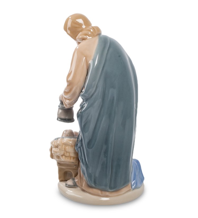 Керамическая статуэтка Рождество Христово Pavone CMS-42/ 3, фотография со спины