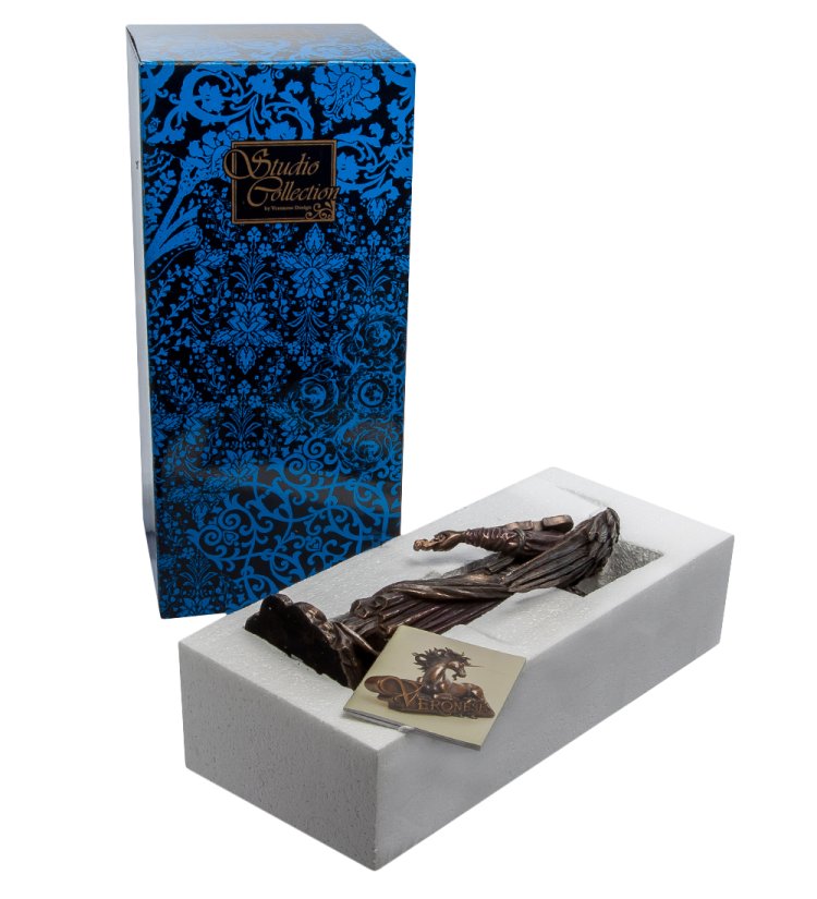 Статуэтка Медный Ангел Музыкант - Эдвард Берн-Джонс Veronese WS-634/ 1, упаковочный вид