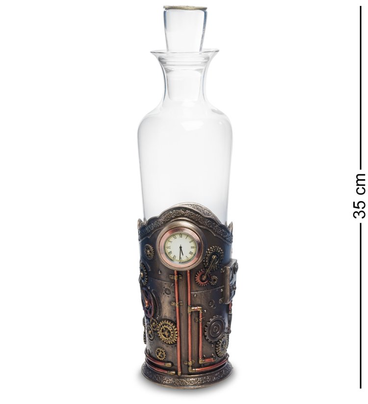 Декантер в стиле Стимпанк Часы наслаждения Veronese WS-277