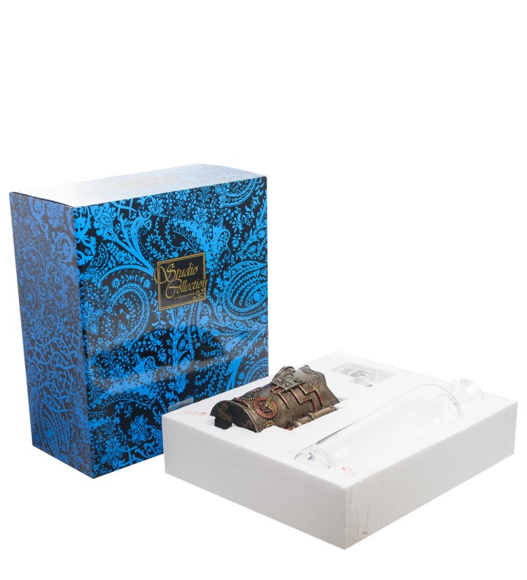 Декантер в стиле Стимпанк Часы наслаждения Veronese WS-277, упаковочный вид