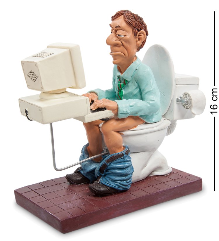 Фигурка Увлеченный Программист The Comical World of Stratford RV-502