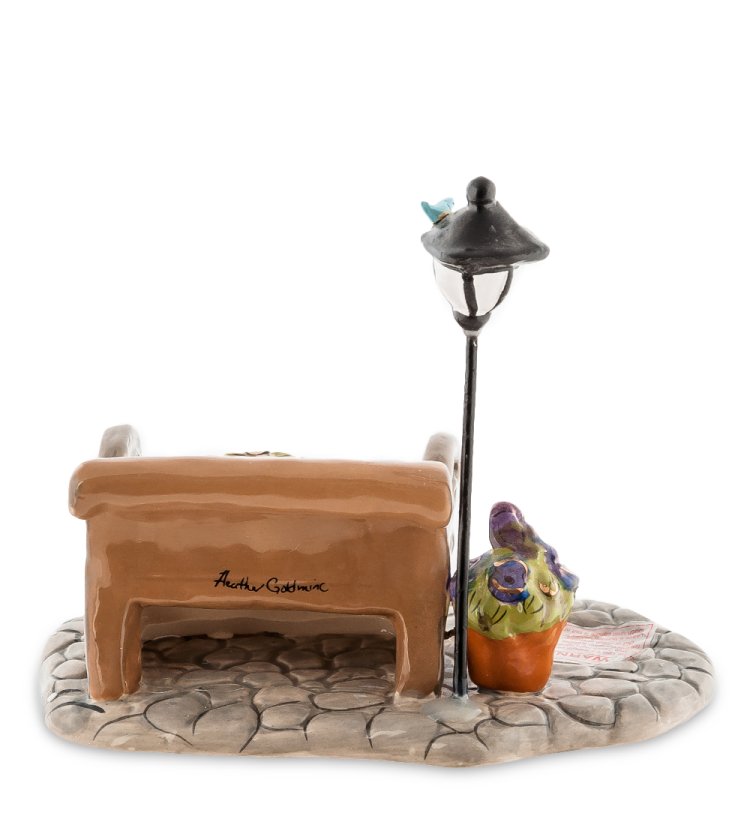 Подсвечник Домашний уют Blue Sky BS-164, фотография с обратной стороны