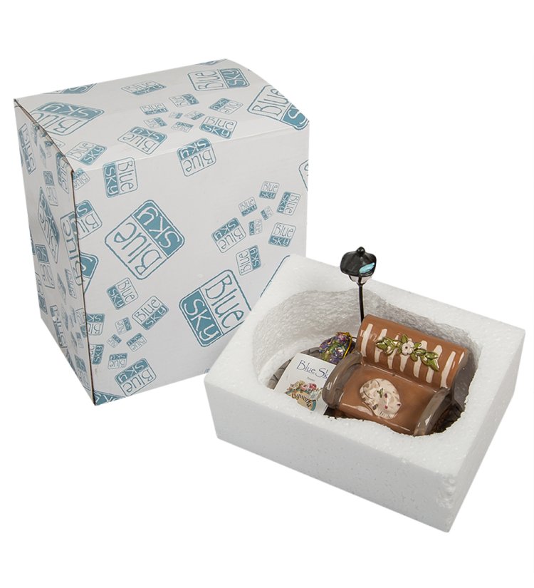 Подсвечник Домашний уют Blue Sky BS-164, фотография в упаковке