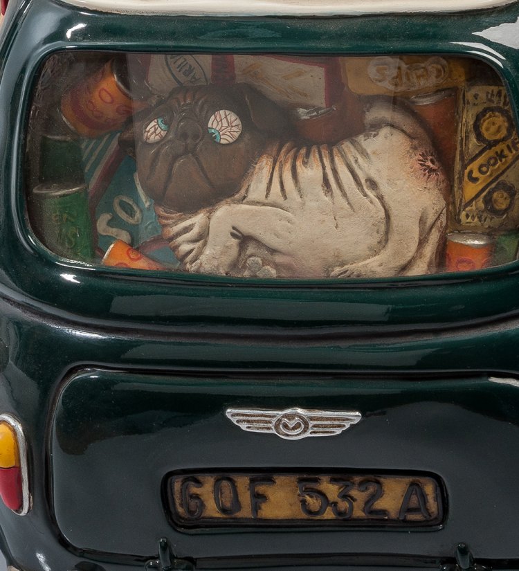 Статуэтка Машина моя первая любовь - My First Love Forchino FO-85063, фотография сзади