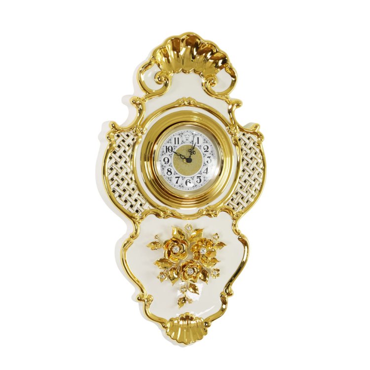 Настенные часы из керамики со Swarovski коллекция Emozioni Migliore De Luxe 27567