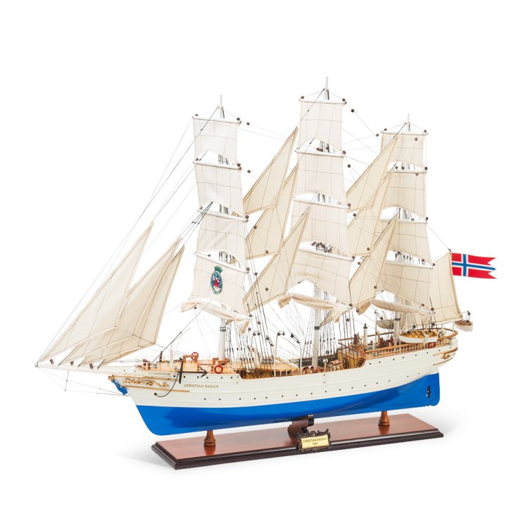 Модель парусного корабля Christian Radich
