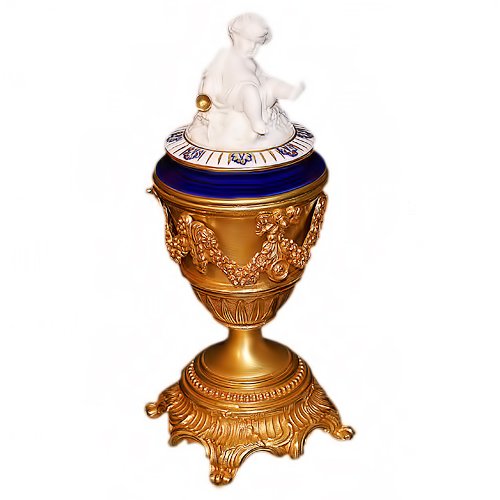 Декоративный кубок из фарфора Мальчик Tiche 7013 DX/TICHE