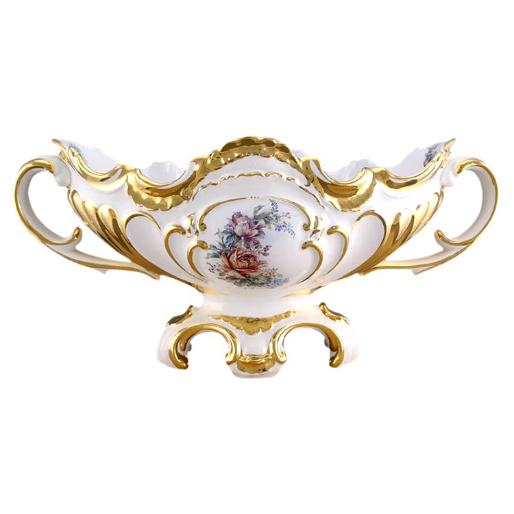 Керамическая ваза для фруктов Барокко