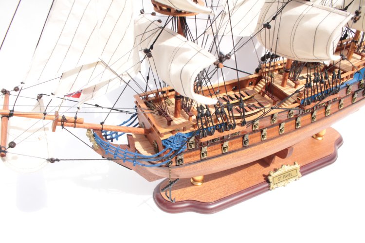 Модель парусника Святой Павел, Россия, 74 см, TS-0096-P-60, фотография 3