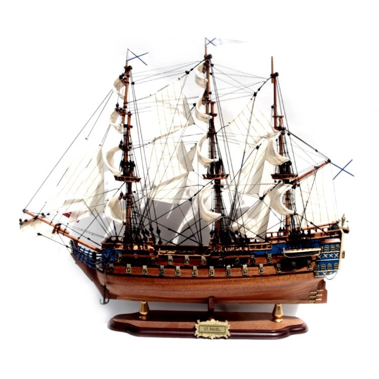 Модель парусника Святой Павел, Россия, 74 см, TS-0096-P-60