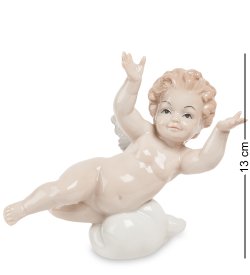 Статуэтка из фарфора Амурчик на облаке