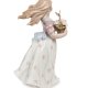 Статуэтка из фарфора Юная Леди с корзинкой цветов Pavone JP-29/ 24, фотография со спины