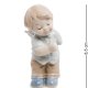 Статуэтка из фарфора Ангелочек-Мальчик в пиджаке Pavone JP-36/27