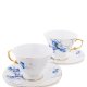 Чайный набор из фарфора на 2 персоны Фиор де Парадис Pavone AS-52