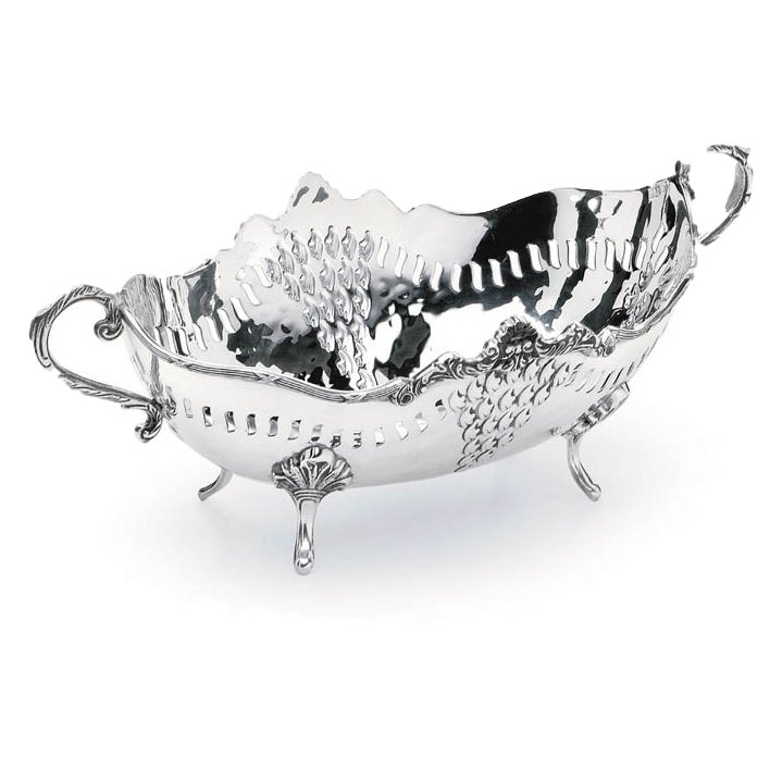 Ваза для фруктов на ножках с ручками коллекция Sheffield