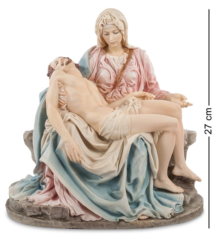 Статуэтка Пьета с человеком на руках Veronese WS-502