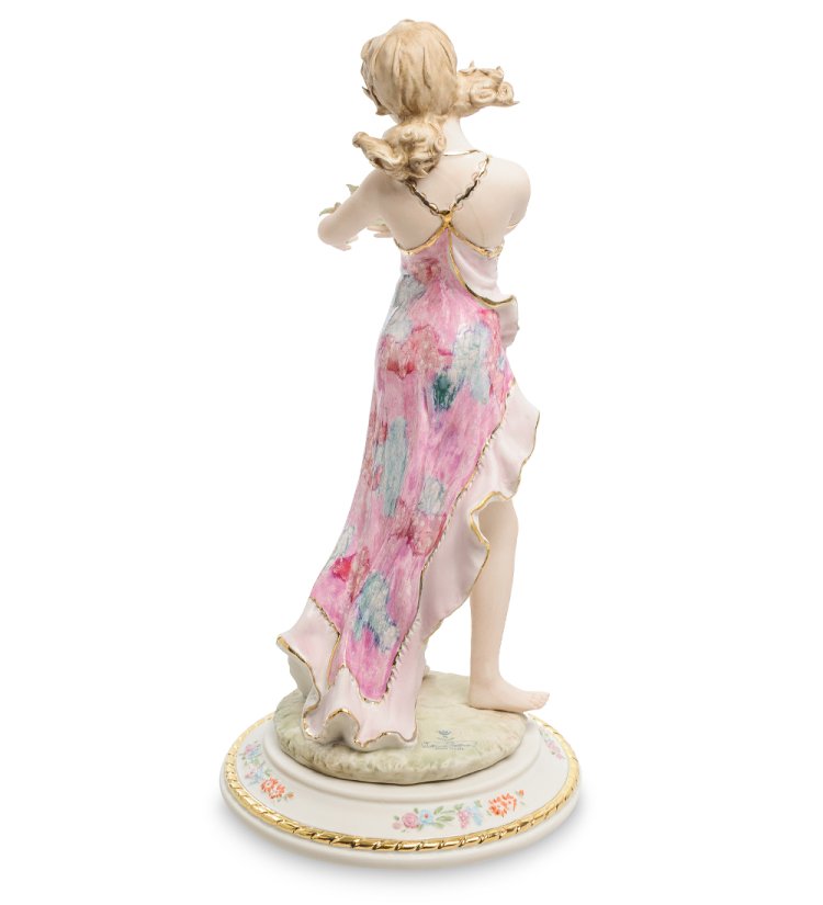 Статуэтка Девушка Богиня изобилия Sabadin Vittorio SV- 71, фотография со спины