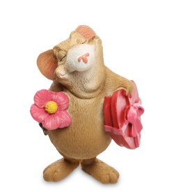 Статуэтка Крыска Сердечные поздравления