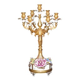 Подсвечник из фарфора на четыре свечи Сладкое пробуждение