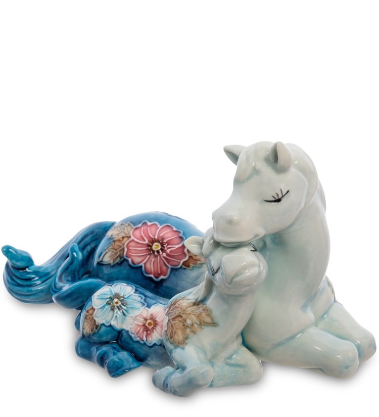 Статуэтка из фарфора Самая лучшая мама Лошадка Pavone JP-61/47