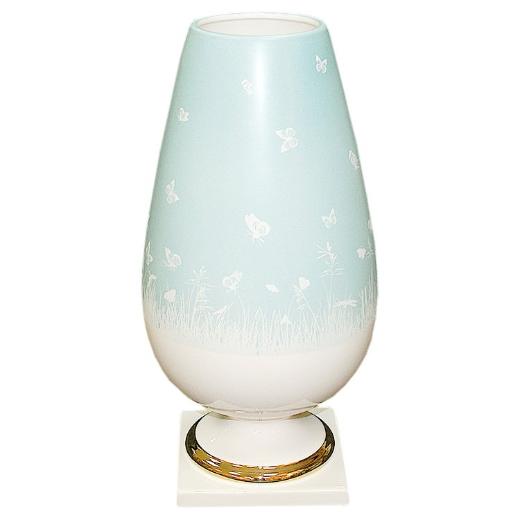 Ваза для цветов из керамики Бабочки