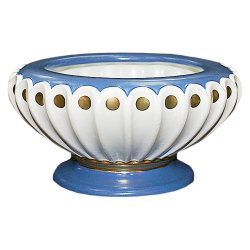 Керамическая конфетница Афины, синия