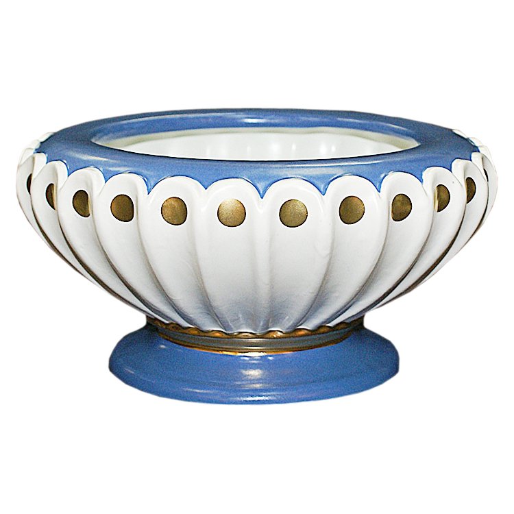 Керамическая конфетница Афины, синия