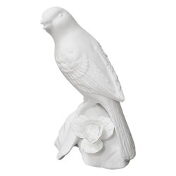 Статуэтка из фарфора Соловей сидящий на листе